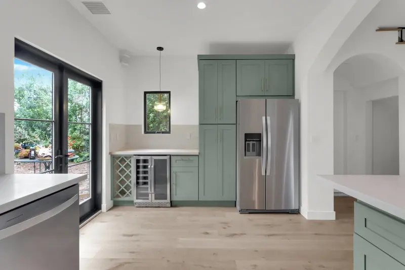 2-story ADU — kitchen breakfast bar