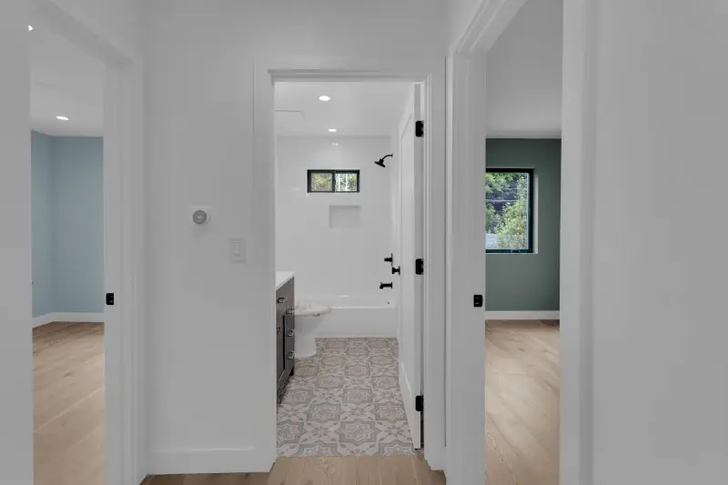 2-story ADU — second floor hallway