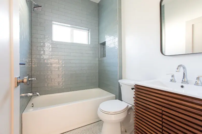 Modern Craftsman ADU — secondary bathroom