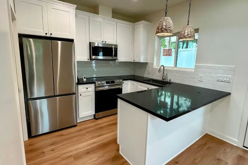 Manhattan Beach garage conversion — full kitchen