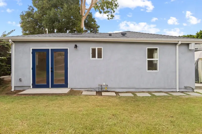 Santa Monica garage conversion ADU — front view