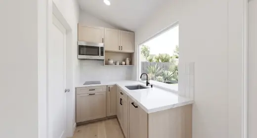 1-Car Garage Conversion Plan — The Studio Rental