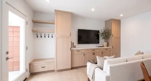 1-Car Garage Conversion Plan — The Office Layout