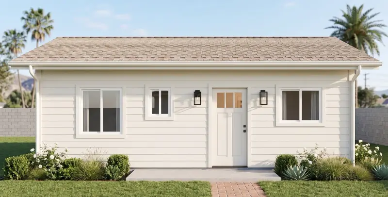 3-Car Garage Conversion Plan — CALI ADU Signature garage conversion