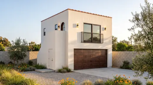Garage + ADU Above — The 20×25 — Narrow Front