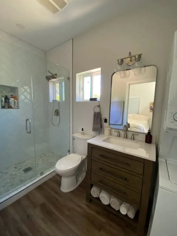 Northridge guest house ADU — bathroom