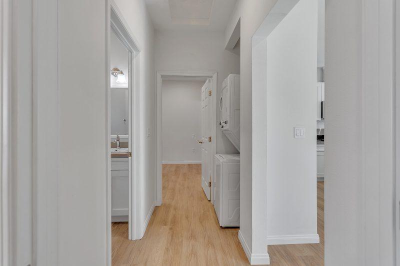North Hills duplex ADU — hallway