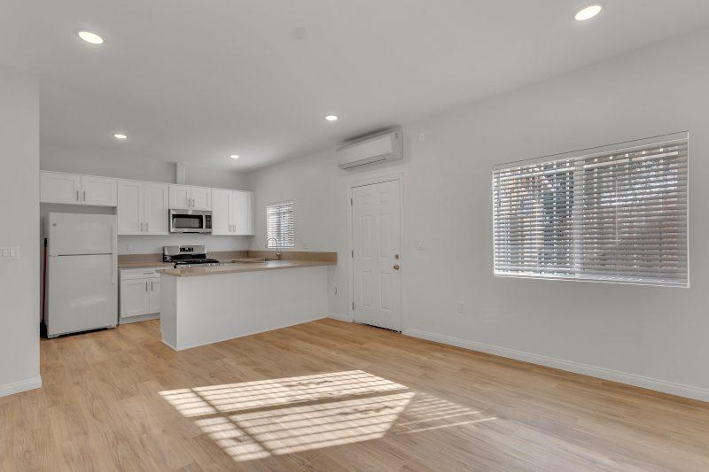 North Hills duplex ADU — living room