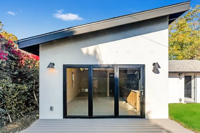 Modern shed roof ADU — Leimert Park