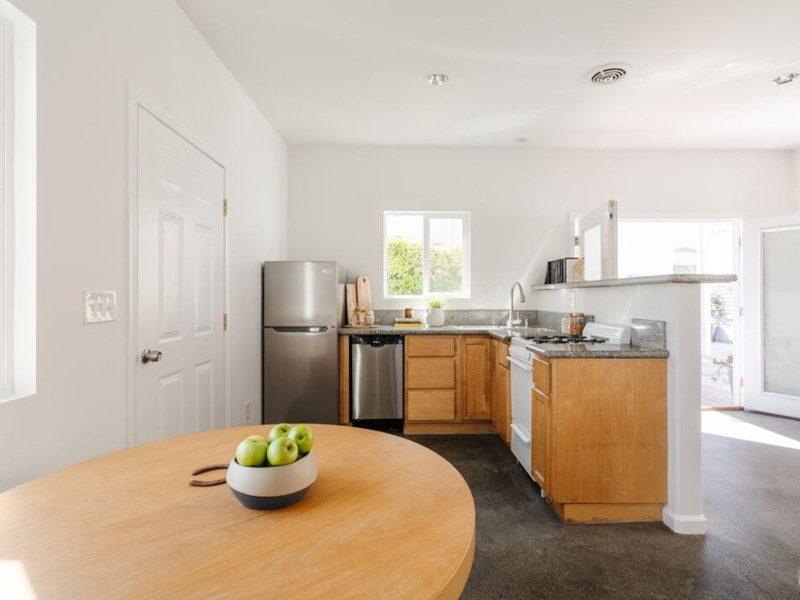 West Adams guest house — full kitchen