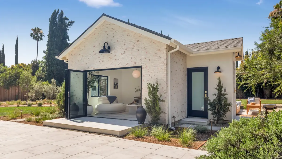 Woodland Hills ADU — modern ranch-style exterior with landscaping