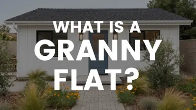 Granny flat ADU in Los Angeles — a one-bedroom backyard home designed for an aging parent