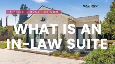 Mother-in-law suite ADU in Los Angeles — a two-bedroom multigenerational home with private entrance and full kitchen