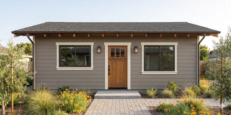 The Lincoln — Three bedrooms. All on one level.