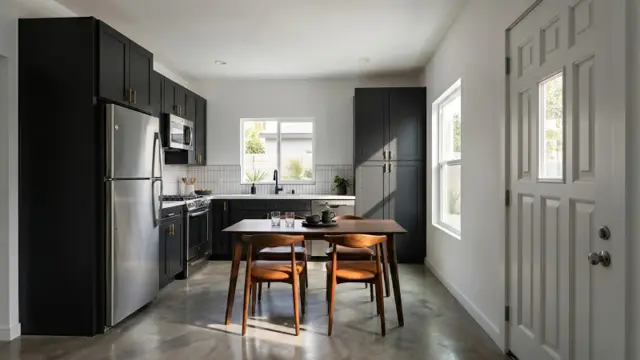 The Melrose interior — Industrial Modern combination
