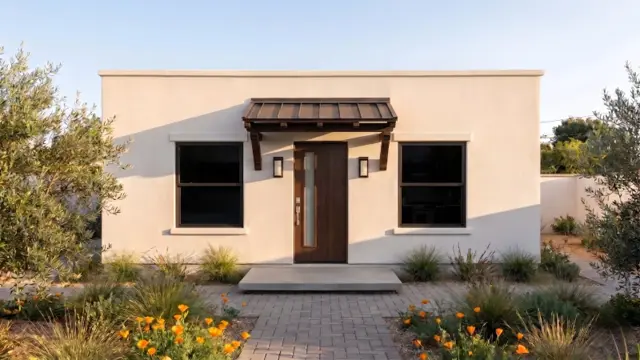 The Melrose — Modern Flat Roof exterior configuration