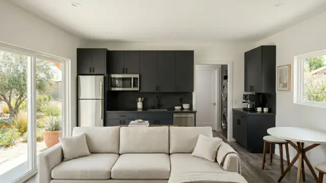 The Sunset interior — Industrial Modern combination