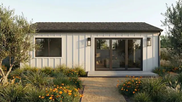 The Sunset — Modern Farmhouse exterior configuration