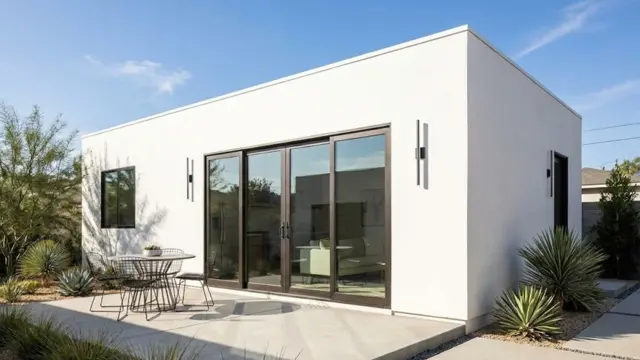 The Sunset — Modern Flat Roof exterior configuration