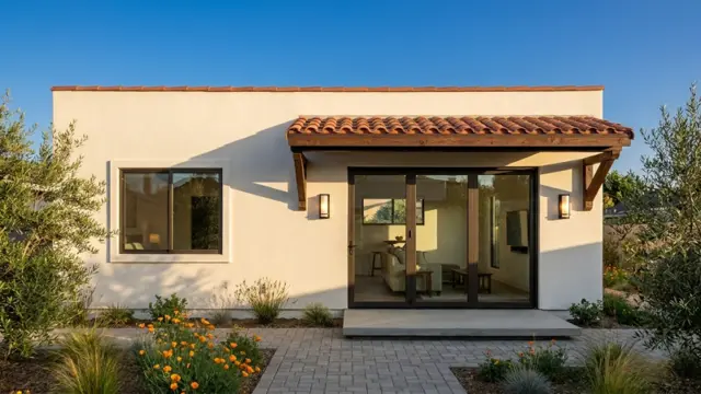The Sunset — Spanish Flat Roof exterior configuration