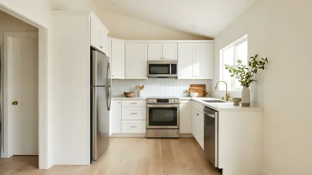 The Westwood interior — Classic Shaker combination