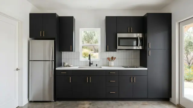 The Wilshire interior — Industrial Modern combination