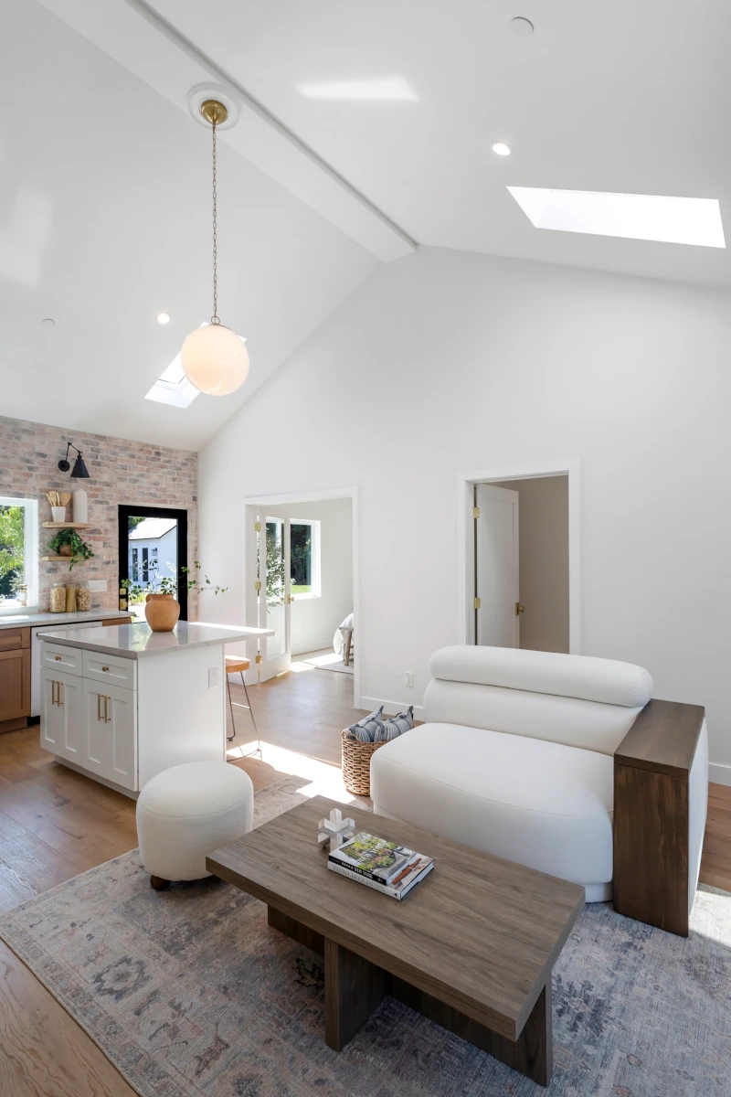 ADU Interior Design — Modern Kitchen and Living Space in Los Angeles