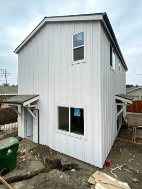 Completed Detached ADU Exterior — CALI ADU Los Angeles