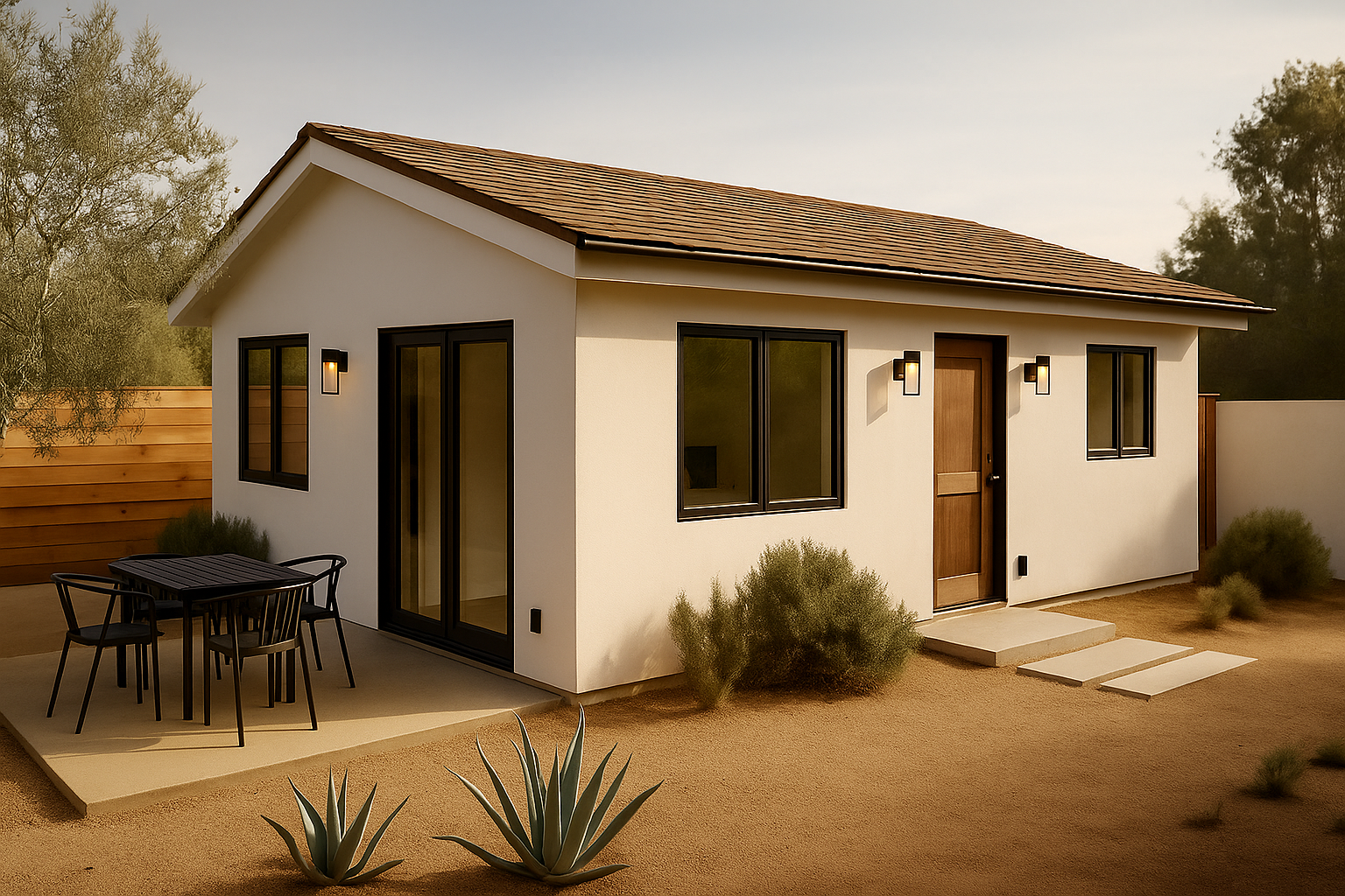 500 sqft 1-bedroom ADU