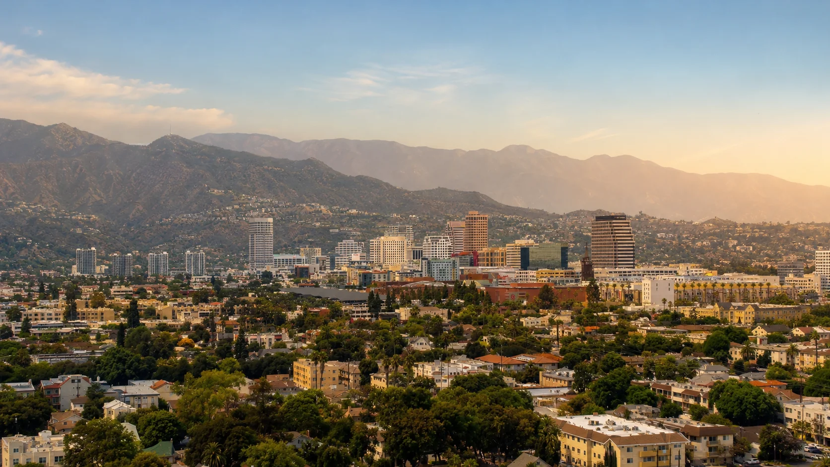 Building an ADU in Glendale, CA — established residential neighborhood under the Verdugo Mountains where CALI ADU permits and constructs backyard Signature Home ADUs under GMC § 30.34.080
