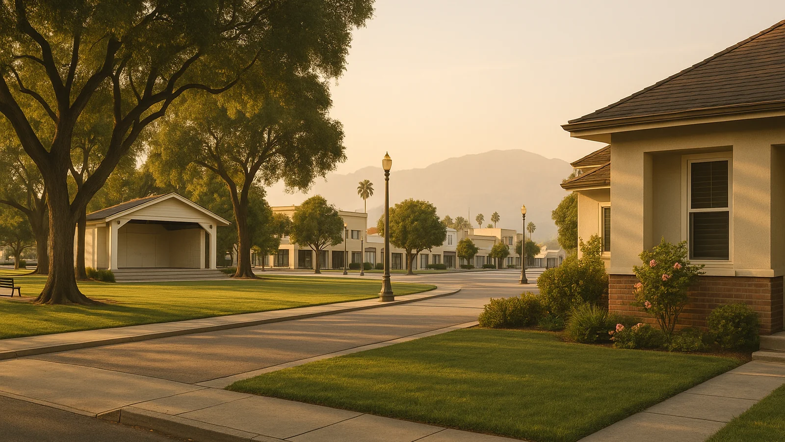 Building an ADU in Temple City, CA with Temple City Park's pavilion and the Las Tunas Drive civic core near established residential neighborhoods where CALI ADU designs, permits, and manages backyard ADUs.