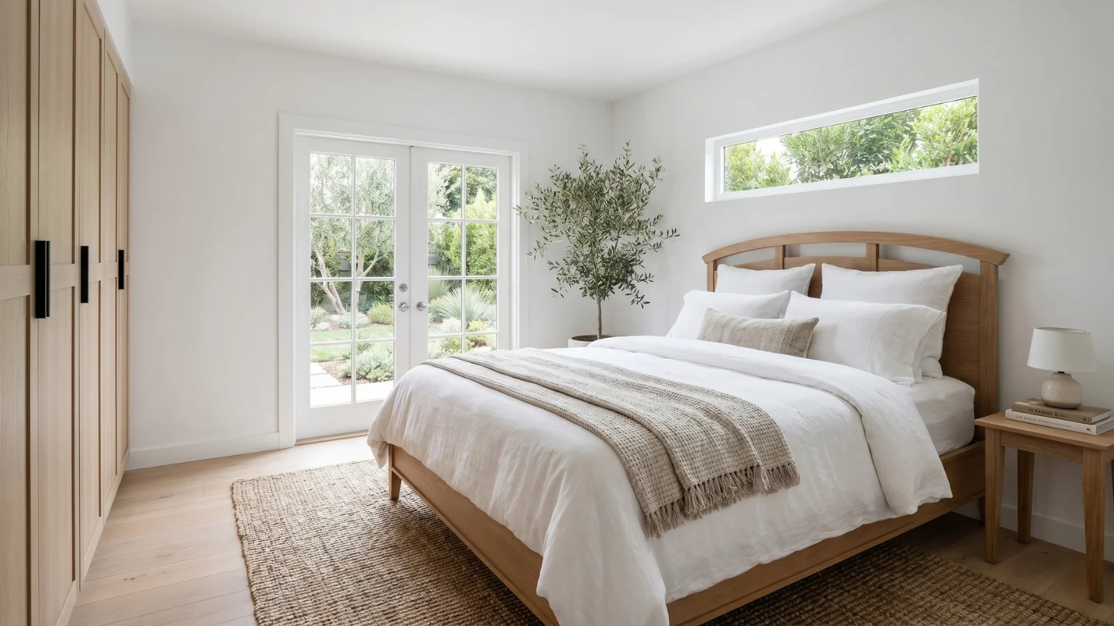 The Melrose Signature Home — 2 BR / 2 BA, 800 sqft, primary bedroom interior — sits under Duarte's 1,000 sqft 2-bedroom size cap